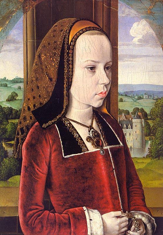 Jean Hey Portrait of Margaret of Austria china oil painting image